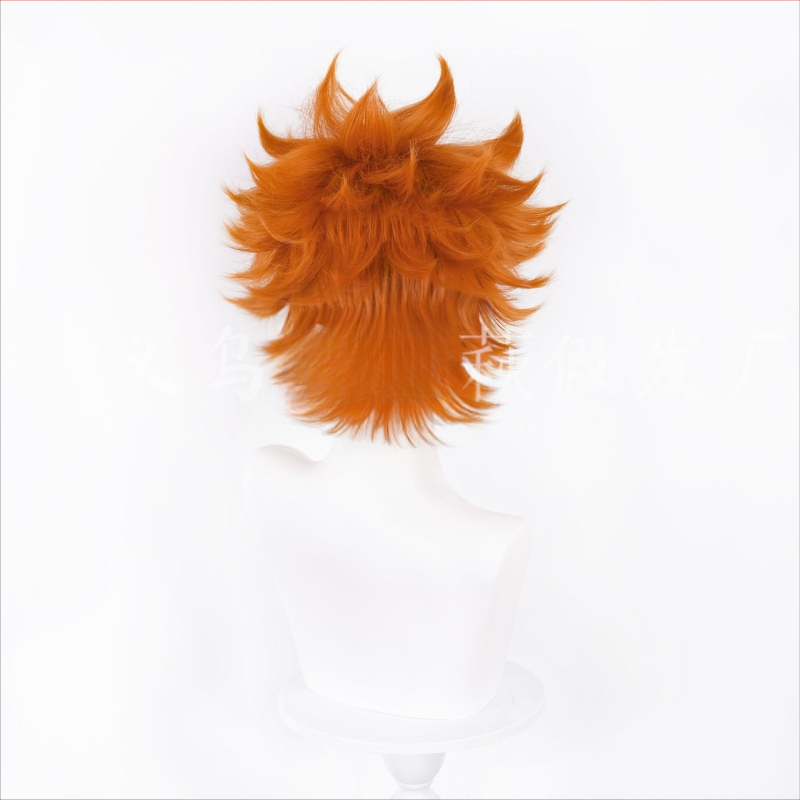 Manashi Volleyball Boy Hinata Shoyo Cosplay Wig Karasuno High School Cos
