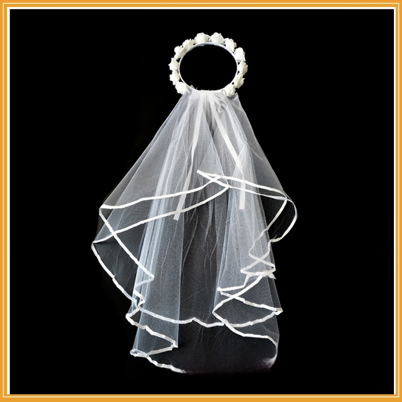 Eiropas un amerikāņu līgavas vainags, plīvurs, balts vainaga dekors, galvassega, matu lente, putuplasta zieds, līgavas foto aksesuāri