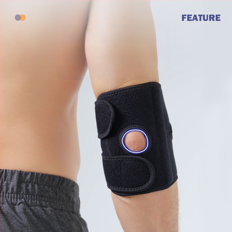 Välisportimiseks mõeldud pallitreening jooksmiseks, reguleeritav, fikseeritud, mugav, hingav, lööke neelav küünarnukikaitse, hulgimüük