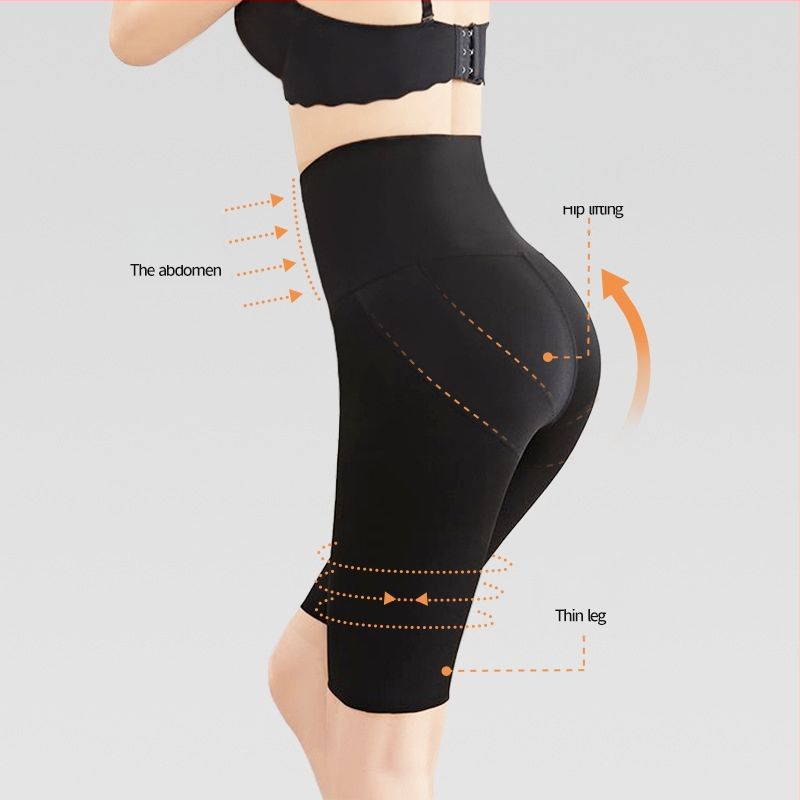 Žraločie skrátené nohavice s vysokým pásom, bruškom a zdvíhaním bokov, jogové nohavice s veľkými prsiami, nastaviteľný pás, športové Barbie nohavice