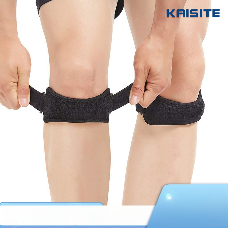 Cezhraničný športový opasok na patelu pre mužov a ženy, športový beh, priedušný chránič kolien z EVA vankúša, tlmiaci nárazy, kompresný chránič pately