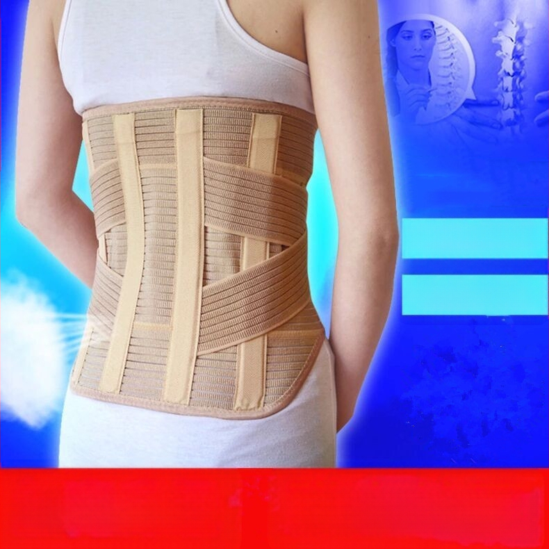 Фабричен колан за поддръжка на талията на едро с разширен и удължен дизайн, колан за корем след раждане, колан за фиксиране на корема, еластична опора за талията, опора за разделена талия