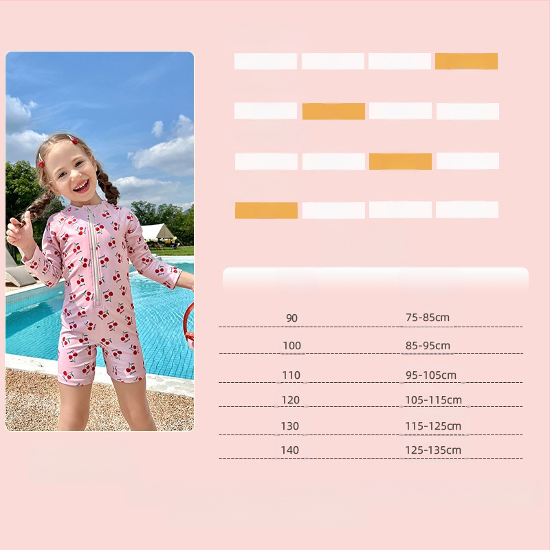 Gyermek fürdőruha lányoknak fiúknak 2024 forró tavaszi új hosszú ujjú naptej gyorsan száradó testreszabható nagy, közepes és kisgyermekek nagykereskedelme