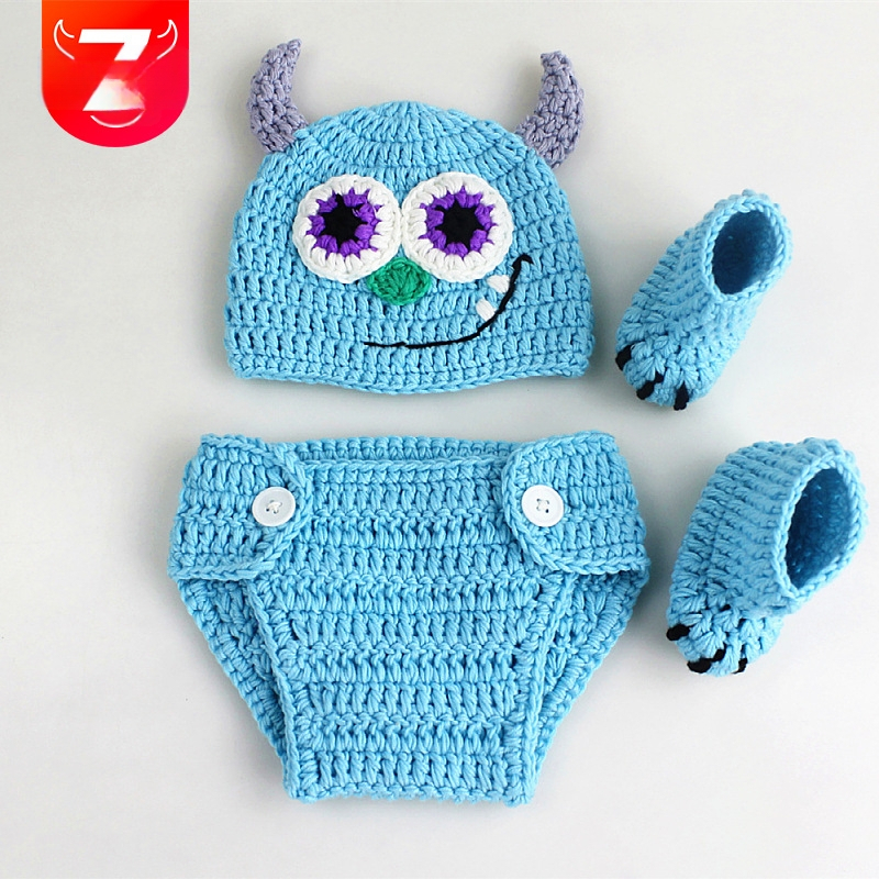 Dječji fotografski kostim, foto studio, modeliranje, kostim Hundred Days, odjeća za fotografije, rekviziti za kostim bebe čudovišta