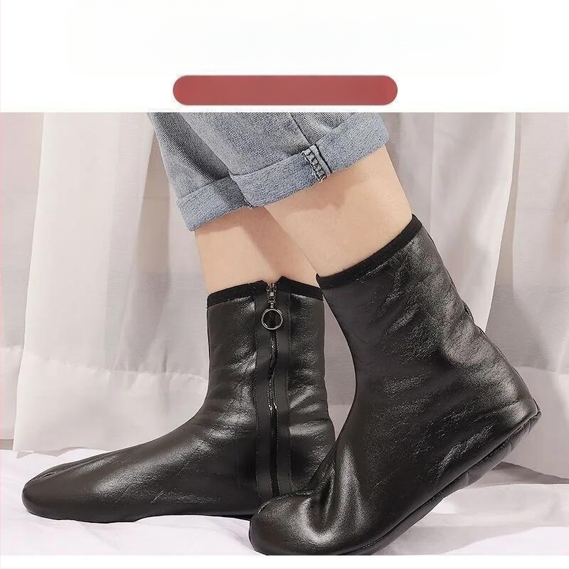 Täiskasvanute soojad sokid meestele ja naistele, talveks paksendatud kootud libisemiskindlad kõrge toruga sokid, veekindlad sisesokid