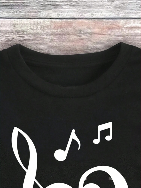 Prekogranična europska kodna neovisna postaja SHEIN Teen Girl Music Festival Casual Short Sl