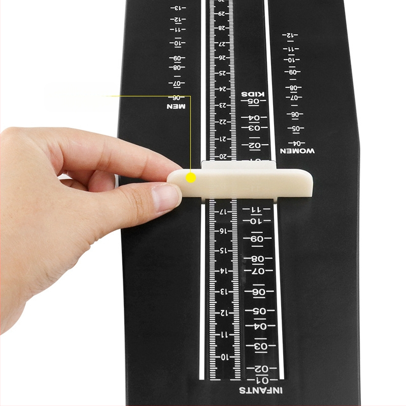 Обувки за възрастни, измерване на краката, дълги обувки, измервателна линийка за дължина на краката, голяма домакинска скала за измерване на краката, инструмент за измерване на размера на обувките