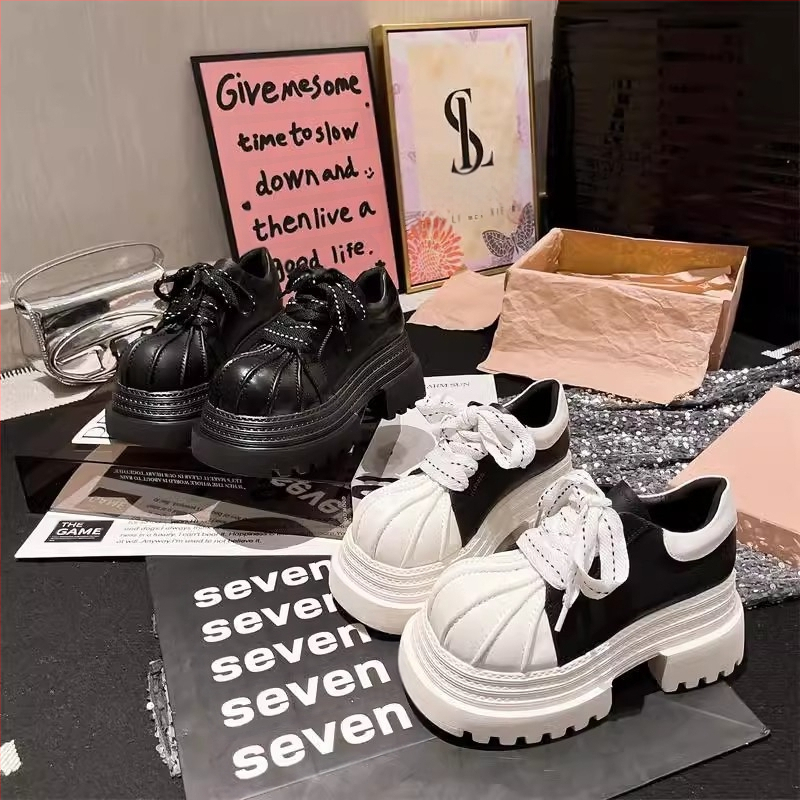 Dječje cipele s podignutom platformom i debelim dnom European Station, veličine 2025, nove eksplozije, ležerne, male