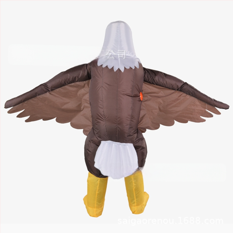 Helovīna kostīms, ērgļa piepūšamais kostīms, skatuves izrāžu apģērbs, Eiropas un Amerikas pārrobežu izrāžu rekvizītu kostīmi