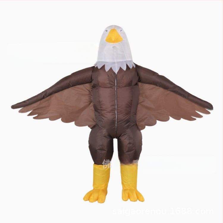 Helovīna kostīms, ērgļa piepūšamais kostīms, skatuves izrāžu apģērbs, Eiropas un Amerikas pārrobežu izrāžu rekvizītu kostīmi