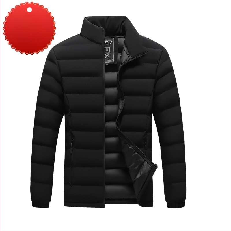 Puuvillast meeste 2024. aasta talvine uus noortemoe kraega vabaaja puuvillase polstriga jope, soe pluss-suuruses mantlitootjate hulgimüük