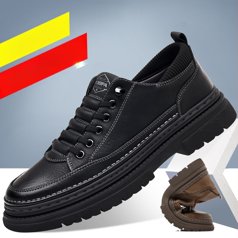 Jesenske i zimske nove muške cipele Muške lagane luksuzne ležerne cipele Lagane, univerzalne udobne cipele s mekim dnom za vožnju, moderne cipele u nacionalnom stilu