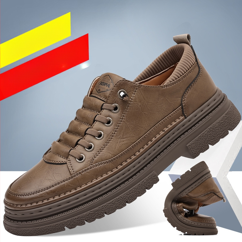 Jesenske i zimske nove muške cipele Muške lagane luksuzne ležerne cipele Lagane, univerzalne udobne cipele s mekim dnom za vožnju, moderne cipele u nacionalnom stilu
