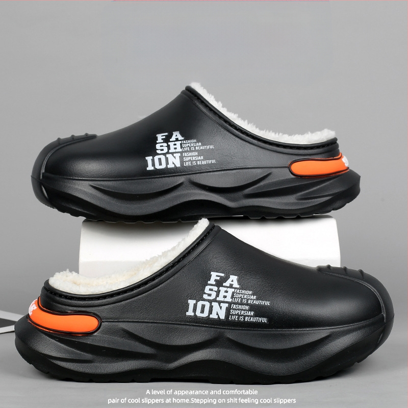 Zimné pánske topánky s bavlnenou výstelkou, polopriedušné a mäkké, s flísovou podšívkou, teplé, protišmykové, nepremokavé a chladuvzdorné snežné topánky.