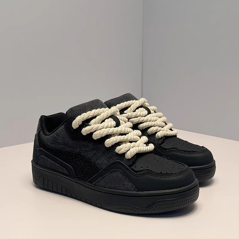 Jesenske tenisice za muškarce, ležerne, svestrane, moderne cipele, crni ratnik iz Hong Konga, trendi brend, vrhunski osjećaj, trendi, zgodan dizajn, niša