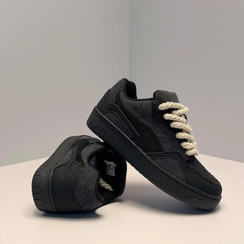 Jesenske tenisice za muškarce, ležerne, svestrane, moderne cipele, crni ratnik iz Hong Konga, trendi brend, vrhunski osjećaj, trendi, zgodan dizajn, niša