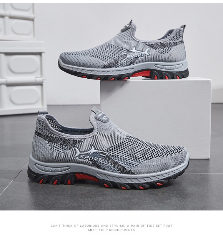 Muške cipele iz prekogranične ponude iz 2023., prozračne mrežaste cipele za vanjsku upotrebu, navlake za cipele s debelim potplatom