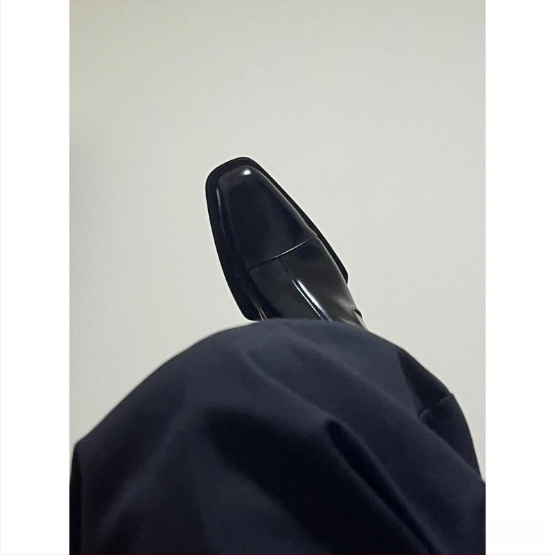 Visoke Chelsea čizme sa špicastim vrhom, srednje unutarnje, povećavajuće Martin čizme, muške ležerne britanske kratke čizme, muške čizme s patentnim zatvaračem, od brokata