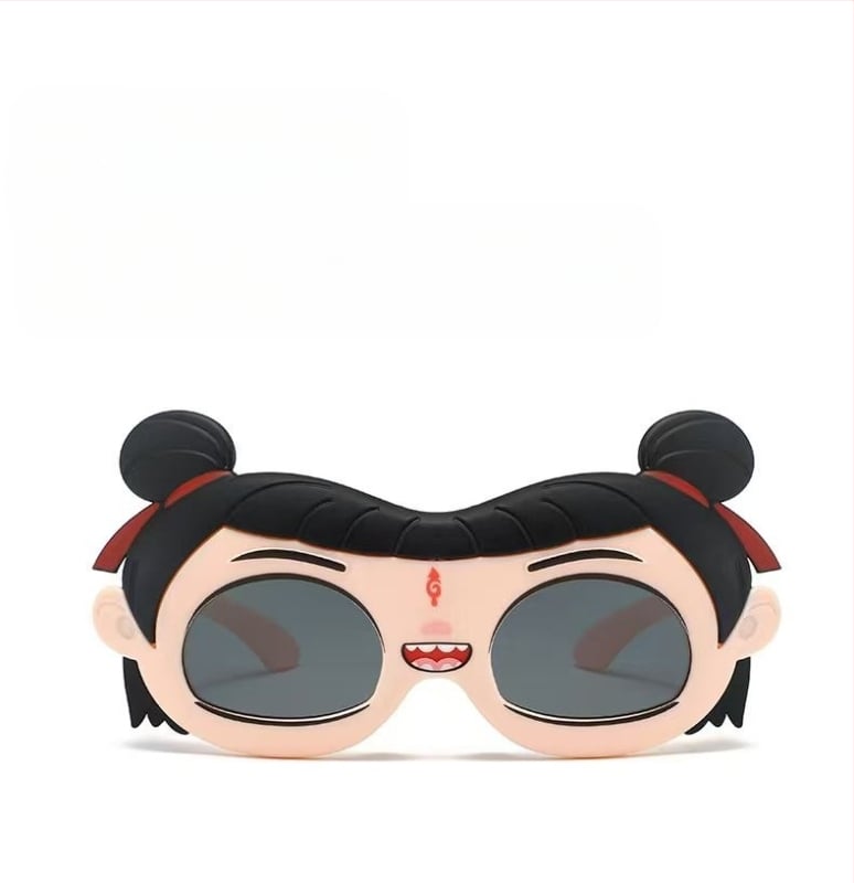 Nezha Ao C sunčane naočale za djecu, polarizirane sunčane naočale, anti-ultraljubičaste, slatke crtane dječje TPEE naočale za dječake i djevojčice