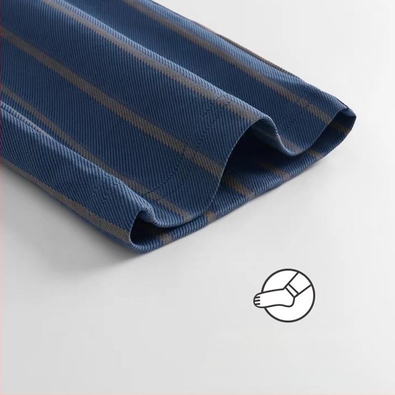 Meeste kevad- ja sügispidžaama, pikkade varrukatega, vabaaja, pluss-suuruses poistele ja teismelistele, õhuke talvine koduriietus, mida saab kanda ka õues