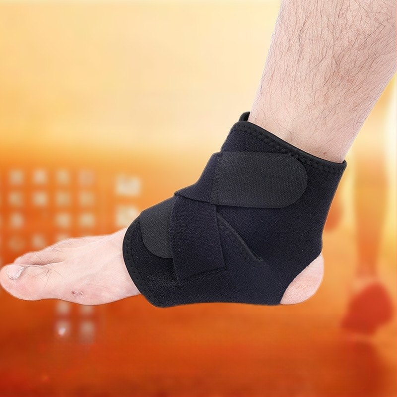 Kompresná športová ortéza na členok proti podvrtnutiu, priedušná, absorbujúca pot, teplá, fitness, ochranná, na členok, odpružená pre mužov a ženy