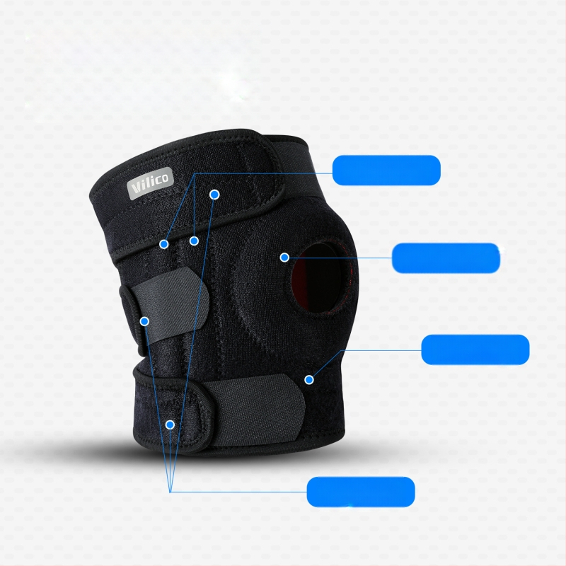 Vilico Pánske a dámske jarné a letné tlakové priedušné chrániče kolien, beh, outdoorové športové chrániče kolien, veľkoobchodné ochranné pomôcky