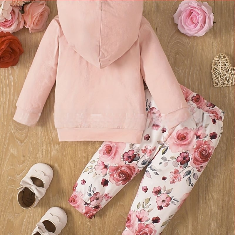 Roztomilý detský módny sveter s dlhým rukávom a potlačou písmen Joker, overal s ležérnymi nohavicami, dvojdielny veľkoobchod