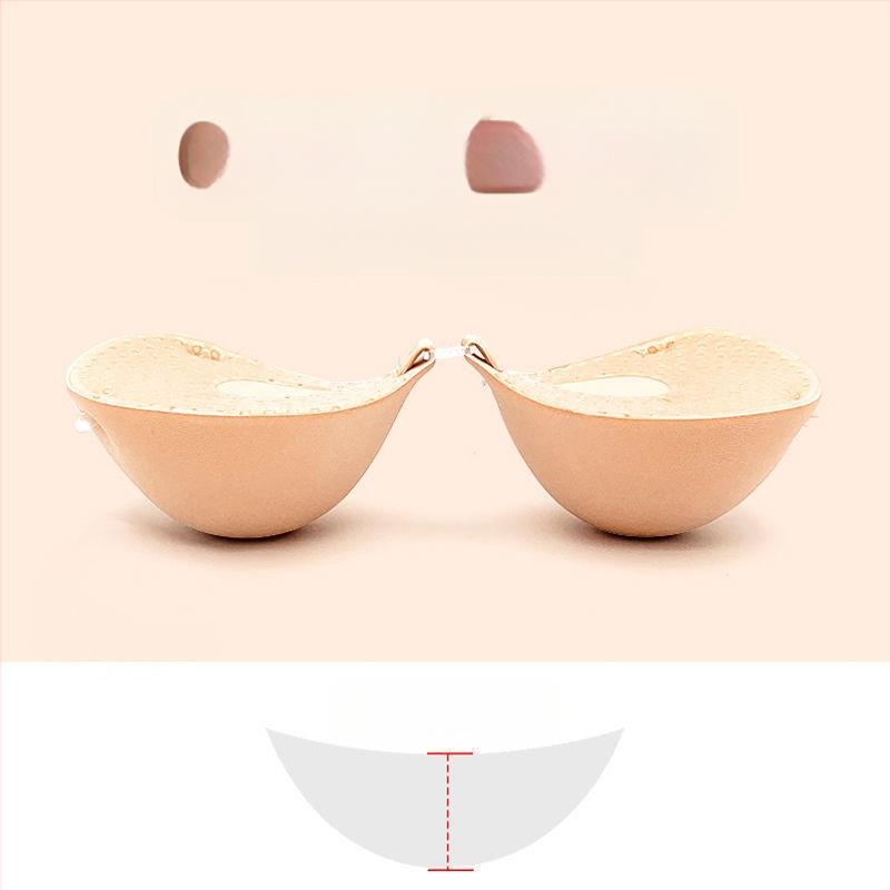 Aurutatud leivatops 5cm rinnakleebis hingav väike rinnakorv spetsiaalne kogumispunkt suur libisemiskindel rihm nähtamatu silikoonist piimakleebiste tehas