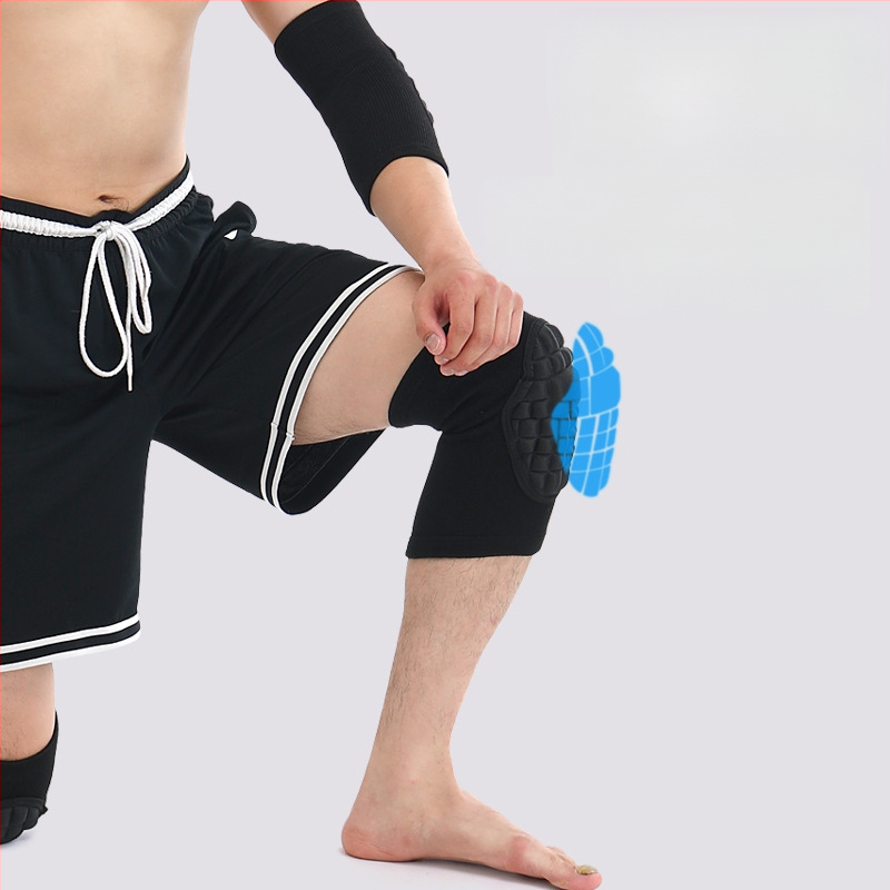 Vanjski taktički zadebljani spužvasti štitnici za koljena, štitnici za laktove, nogomet, odbojku, ples, klečanje, prozračni, sportski štitnici za koljena s oklopom kornjače, otporni na sudare