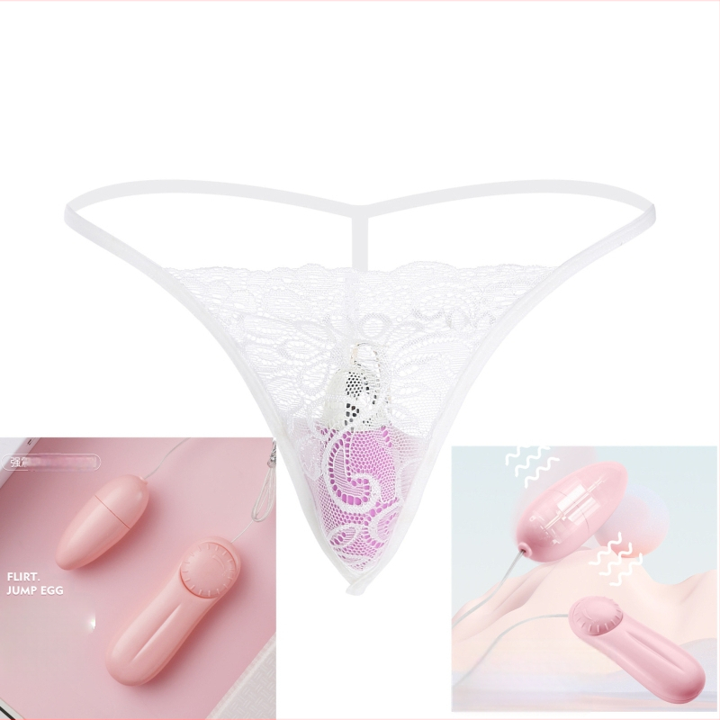 Nėriniuoti T formos šokinėjantys kiaušinio formos apatiniai. Seksualūs apatiniai. Siunčiami gamyklos tiekėjo vardu.