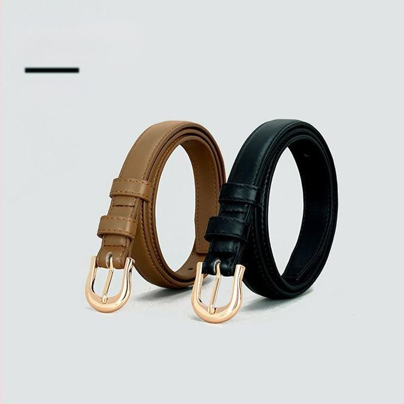 Interneto įžymybių moterų plonas diržas, skirtas studentams Honkongo stiliaus vienspalvė suknelė iš „Tinker Jewelry“