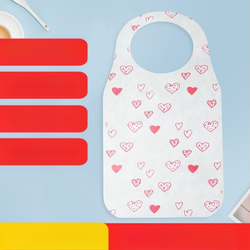 Ühekordne kootud põll toitlustuseks, täiskasvanute söögikohtadeks, kuuma poti jaoks, veekindel ja õlikindel kittel, eriti paks söögirätik