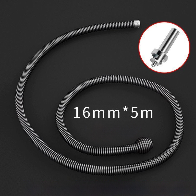 Gamyklinis tiesioginis buitinis elektrinis vamzdžių gilinimo įrenginys kanalizacijos įrankis plieninė viela virtuvės tualetas tualeto užsikimšimas