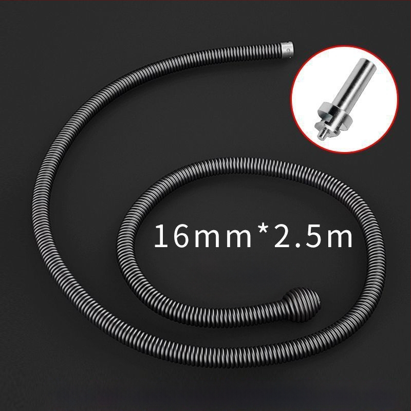 Gamyklinis tiesioginis buitinis elektrinis vamzdžių gilinimo įrenginys kanalizacijos įrankis plieninė viela virtuvės tualetas tualeto užsikimšimas