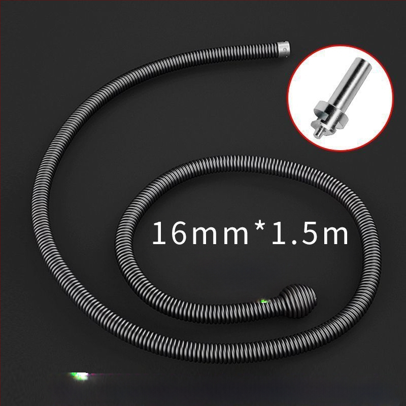 Gamyklinis tiesioginis buitinis elektrinis vamzdžių gilinimo įrenginys kanalizacijos įrankis plieninė viela virtuvės tualetas tualeto užsikimšimas