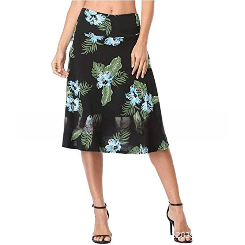 8816 Amazon AliExpress Ženska plisirana strukirana elastična rog suknja za jogu visokog struka