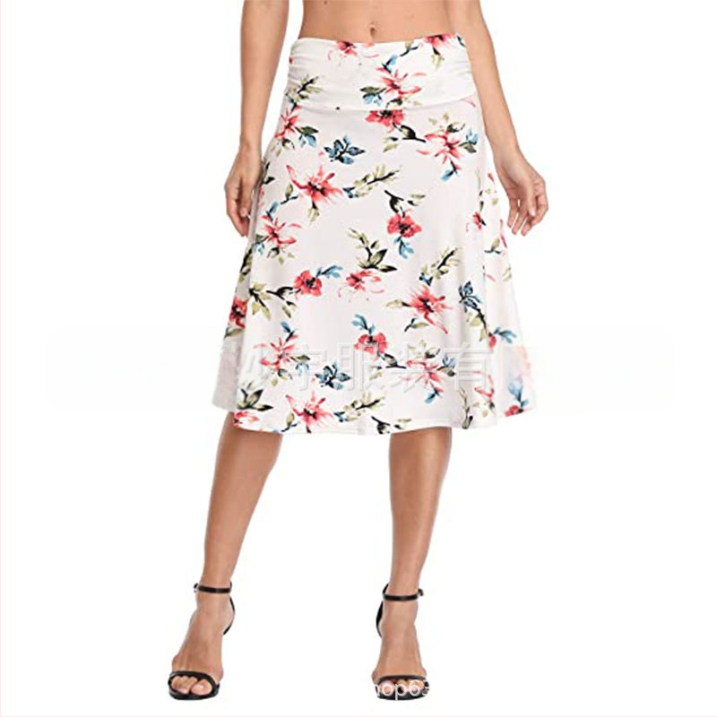 8816 Amazon AliExpress Ženska plisirana strukirana elastična rog suknja za jogu visokog struka