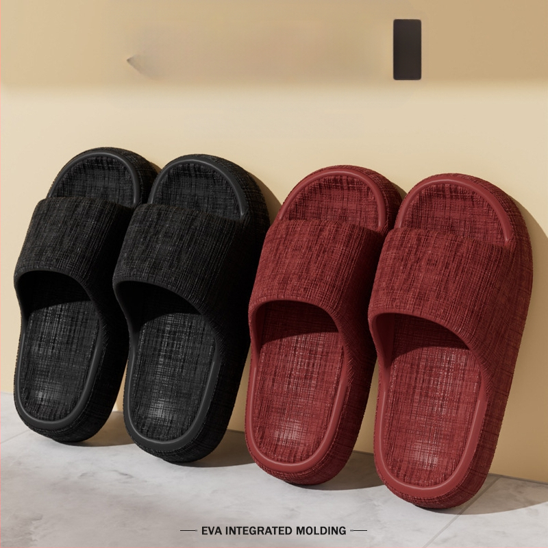 Papuci de casă pentru bărbați, sandale antiderapante, antiderapante, pentru baie interioară, vara, noi, 2025