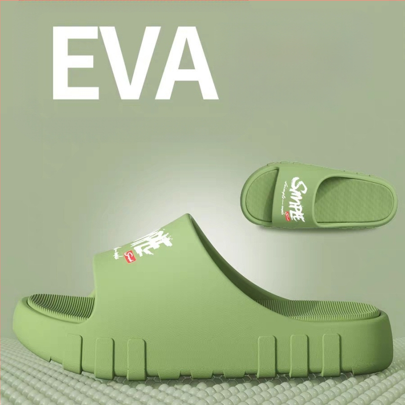Muške ljetne papuče 2025. za unutarnju upotrebu u kući, kupaonicu, neklizajuće Eva papuče za vanjsku upotrebu, ženske mekane elastične zračne jastučiće