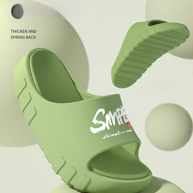 Muške ljetne papuče 2025. za unutarnju upotrebu u kući, kupaonicu, neklizajuće Eva papuče za vanjsku upotrebu, ženske mekane elastične zračne jastučiće