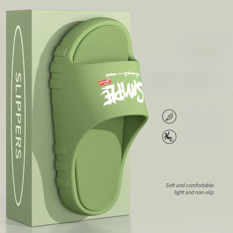 Muške ljetne papuče 2025. za unutarnju upotrebu u kući, kupaonicu, neklizajuće Eva papuče za vanjsku upotrebu, ženske mekane elastične zračne jastučiće
