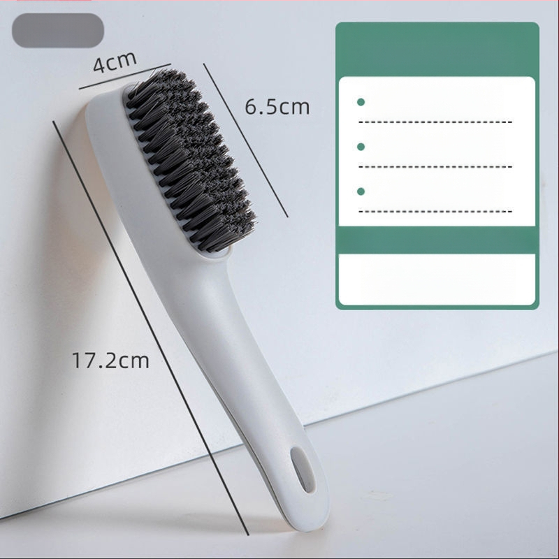 Kontrastkrāsas apavu birste Ziemeļvalstu stila veļas birste Mīksta birste Sadzīves apavu apģērbu tīrīšanas birste Apavu birste ar garu rokturi