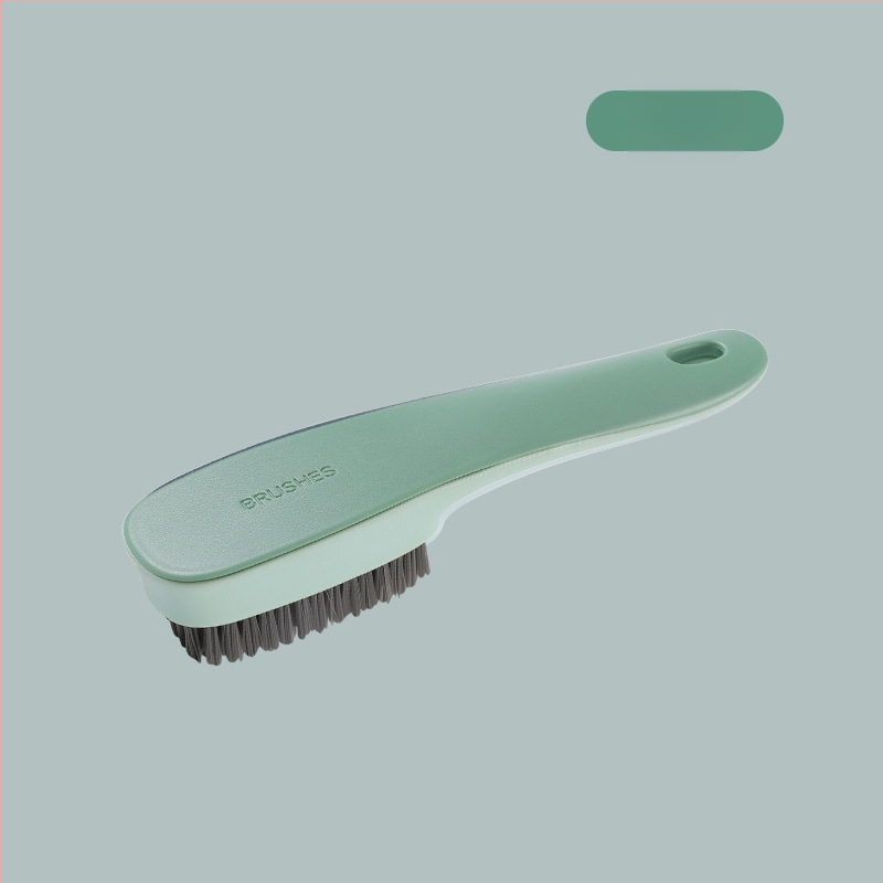 Kontrastkrāsas apavu birste Ziemeļvalstu stila veļas birste Mīksta birste Sadzīves apavu apģērbu tīrīšanas birste Apavu birste ar garu rokturi