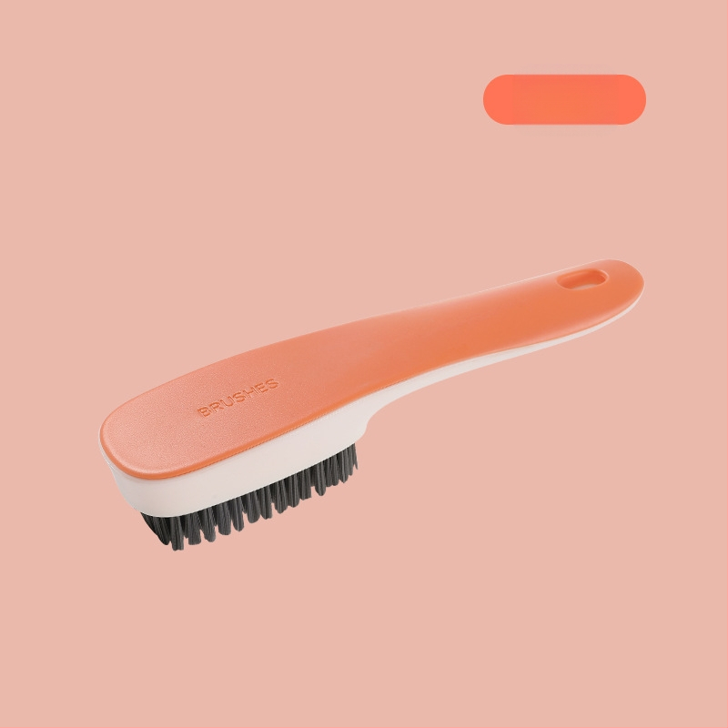 Kontrastkrāsas apavu birste Ziemeļvalstu stila veļas birste Mīksta birste Sadzīves apavu apģērbu tīrīšanas birste Apavu birste ar garu rokturi