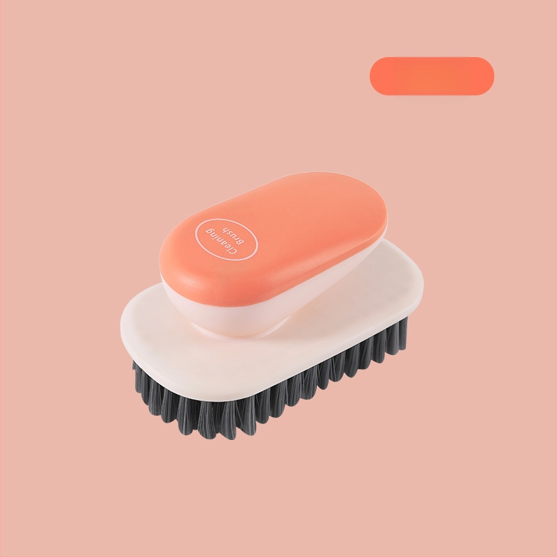 Kontrastkrāsas apavu birste Ziemeļvalstu stila veļas birste Mīksta birste Sadzīves apavu apģērbu tīrīšanas birste Apavu birste ar garu rokturi