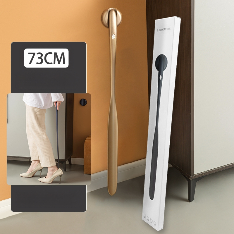 Pikendatud magnetiline kingalusikas jalanõude kandmiseks ilma kummardumata, kingatõstja eakatele ja rasedatele, piiriülene tipptasemel plastkingakorjaja ja kingalusikas