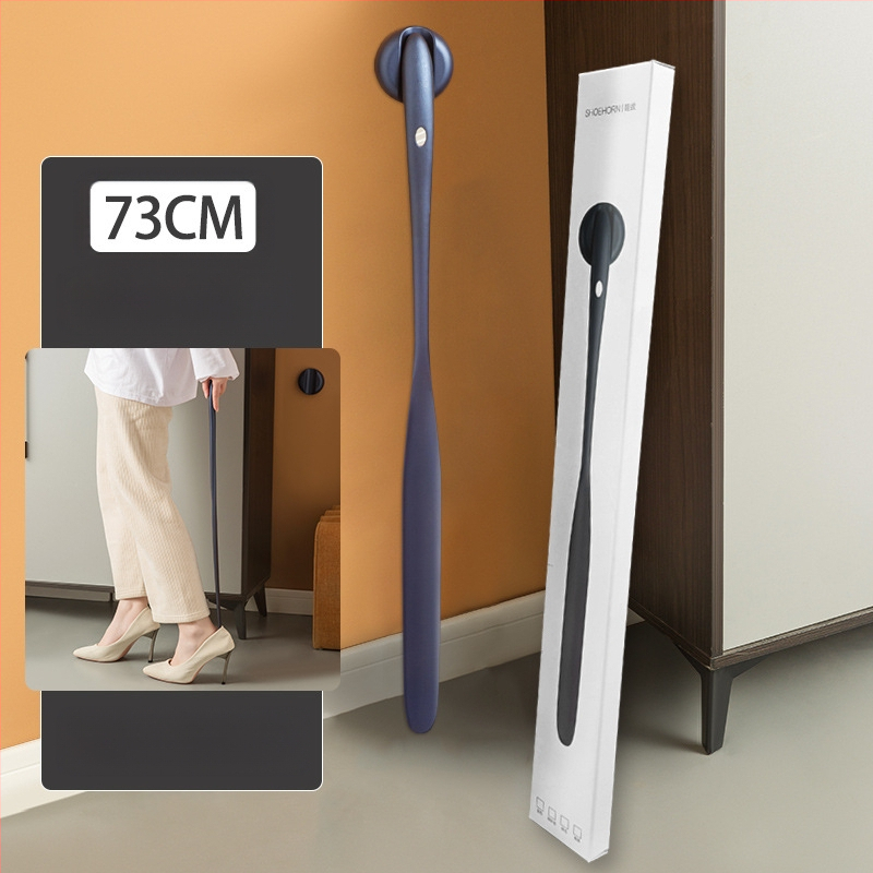 Pikendatud magnetiline kingalusikas jalanõude kandmiseks ilma kummardumata, kingatõstja eakatele ja rasedatele, piiriülene tipptasemel plastkingakorjaja ja kingalusikas