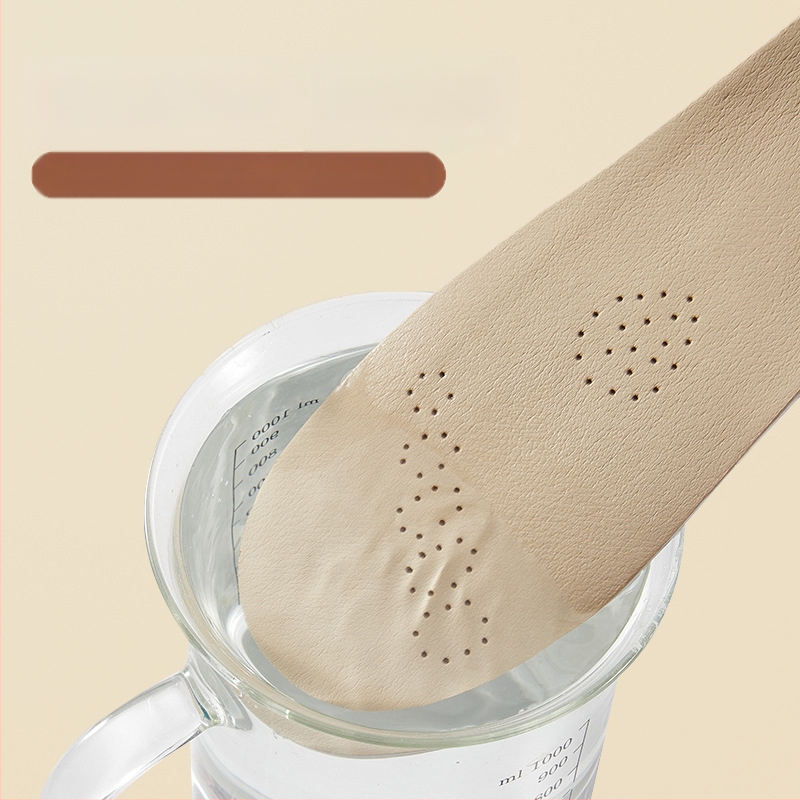 Tikros karvės odos latekso vidpadis, itin minkštas, ilgalaikis, atsparus skausmui, vyriškas, prakaitą sugeriantis, atsparus kvapui, sportinis, smūgius sugeriantis, vasarinis, moteriškas, kvėpuojantis