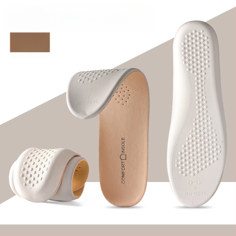 Tikros karvės odos latekso vidpadis, itin minkštas, ilgalaikis, atsparus skausmui, vyriškas, prakaitą sugeriantis, atsparus kvapui, sportinis, smūgius sugeriantis, vasarinis, moteriškas, kvėpuojantis