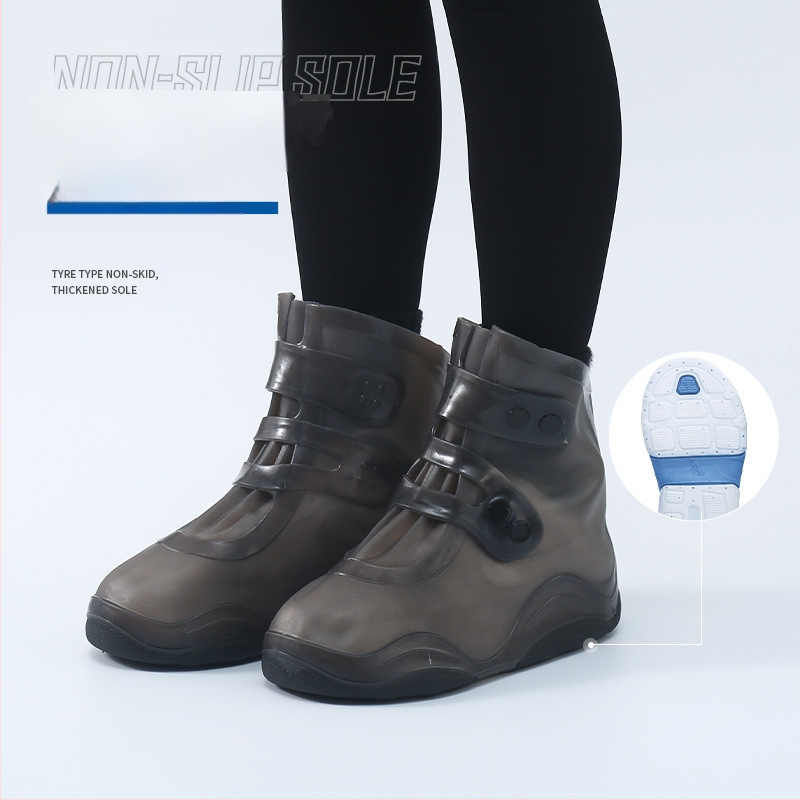 Naujas vandeniui atsparus batų užvalkalas, neslystantis, apsaugantis nuo užsiteršimo, sutirštintas, atsparus dilimui, nešiojamas, lengvai dėvimas ir nuimamas suaugusiems vaikams skirtas silikoninis batų užvalkalas nuo lietaus